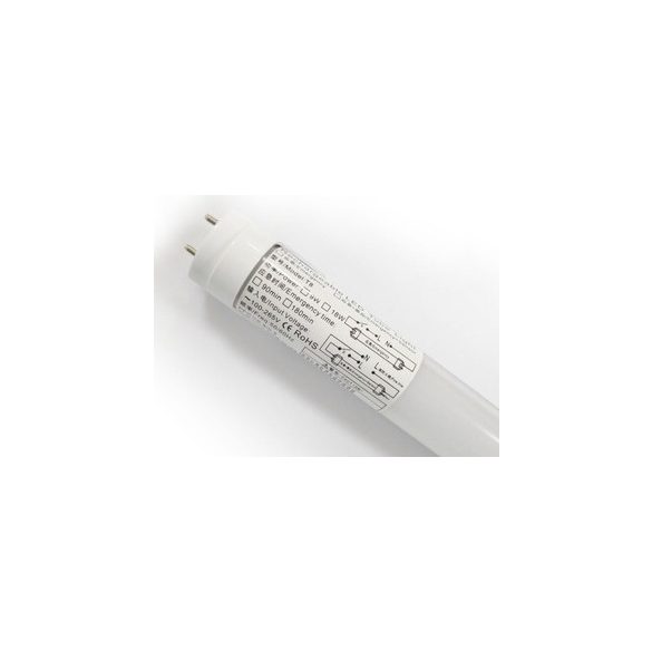 120 cm-es led vészvilágító fénycső, semleges fehér (4500K)