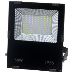 Led reflektor 50W, 4500K, fekete ház