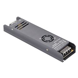 Fémházas LED tápegység 360W, DC12V, 30A, IP20