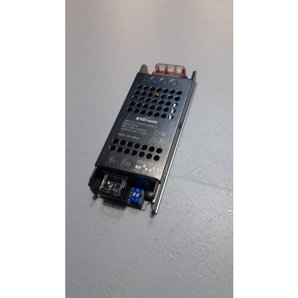 Fémházas led tápegység 60W, DC24V, IP20