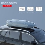 UNOHOME - WEEKEND Tetőcsomagtartóhoz rögzíthető tetőbox