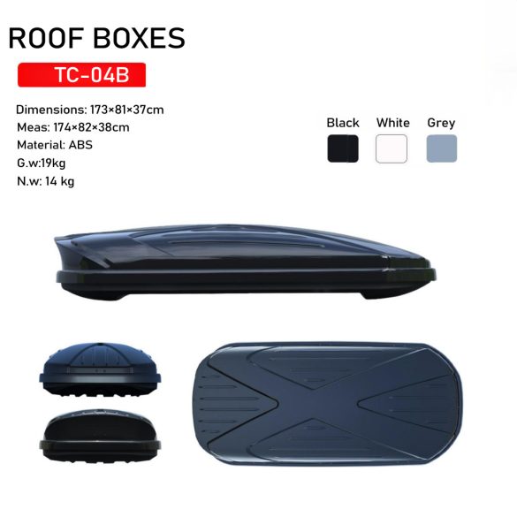 UNOHOME - WEEKEND Tetőcsomagtartóhoz rögzíthető tetőbox