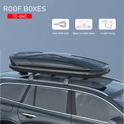 UNOHOME - TRIP Tetőcsomagtartóhoz rögzíthető tetőbox