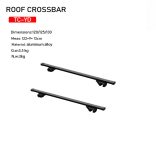 UNOHOME - Tetőkorlátos tetőcsomagtartó, fekete