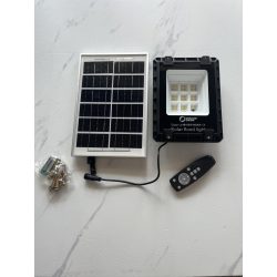   Napelemes reflektor 60W, 8000K, műanyagház, távirányítóval