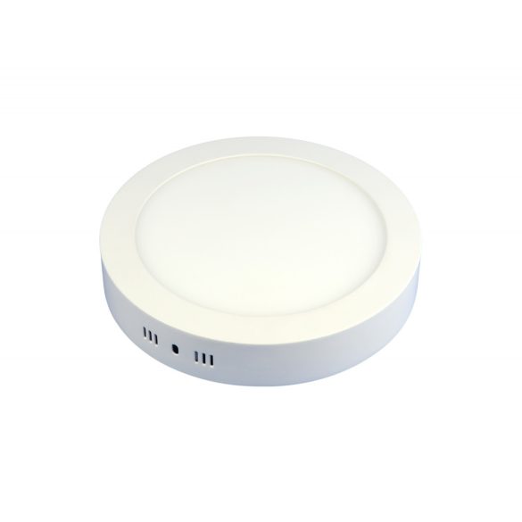 24W falon kívüli led panel, kör alakú, meleg fehér (3000K)