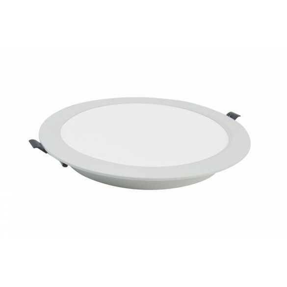 6W backlit süllyeszthető led panel, kör alakú, semleges fehér (4500K)