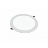 6W backlit süllyeszthető led panel, kör alakú, semleges fehér (4500K)
