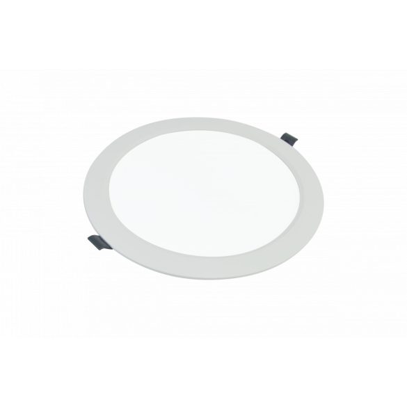 6W backlit süllyeszthető led panel, kör alakú, semleges fehér (4500K)