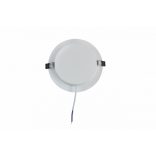 6W backlit süllyeszthető led panel, kör alakú, semleges fehér (4500K)