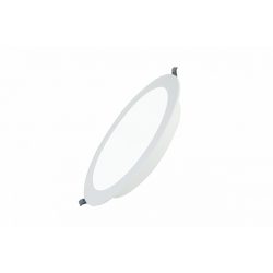   6W backlit süllyeszthető led panel, kör alakú, hideg fehér (6000K)