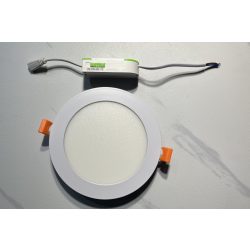   15W beépíthető led panel, kör alakú, CCT (2700K, 3000K, 4000K, 5700K), OSRAM chip