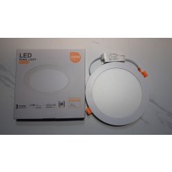 20W beépíthető led panel, kör alakú, 4000K, OSRAM chip